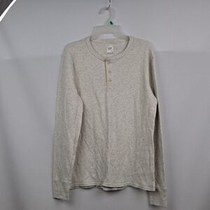 Gap Mens henley top NWOT